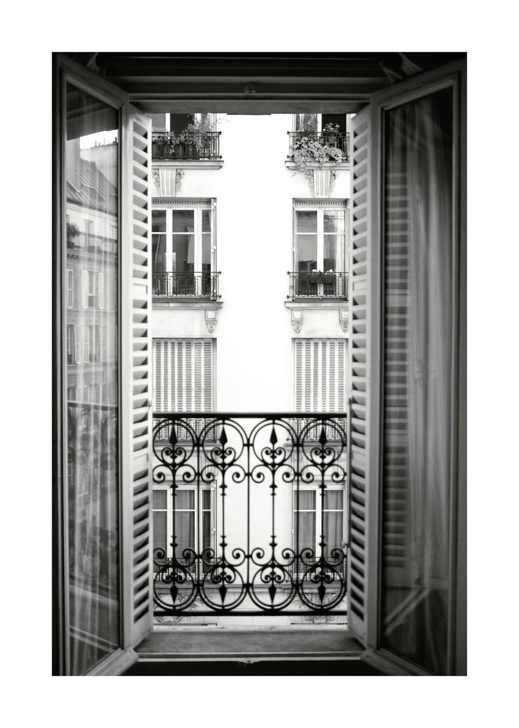 Affiche Balcon parisien