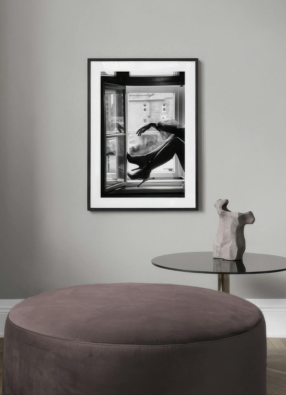 Sitting in the Window Affiche
