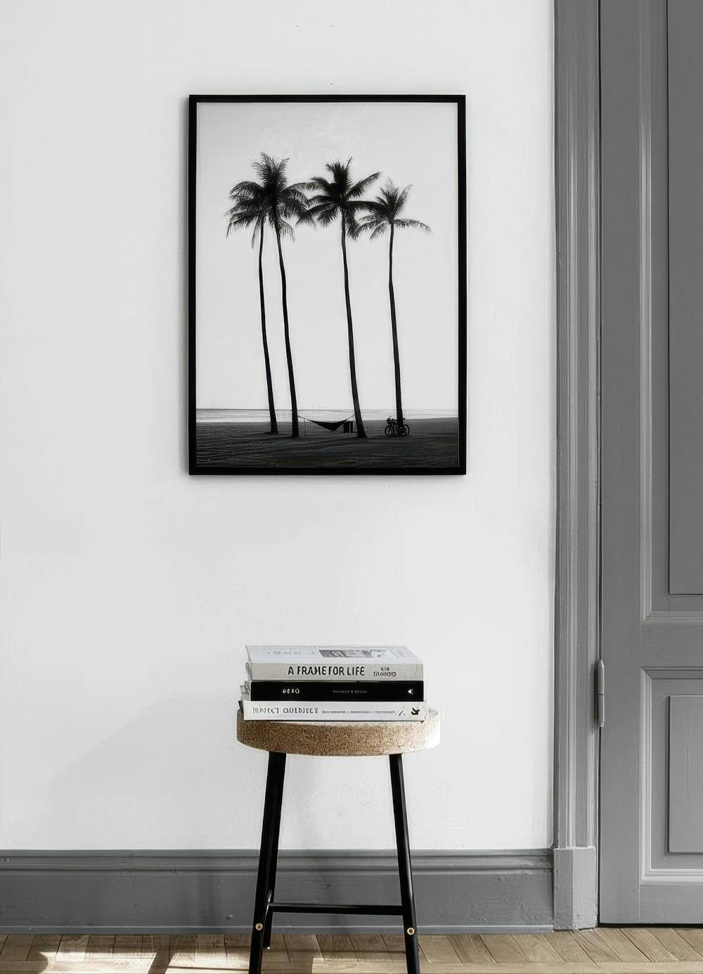 Affiche « Palmiers sur la plage »