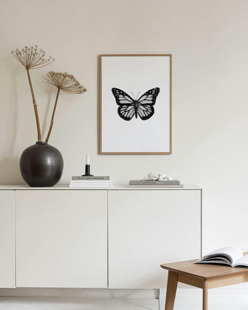 Affiche Dessin de Papillon