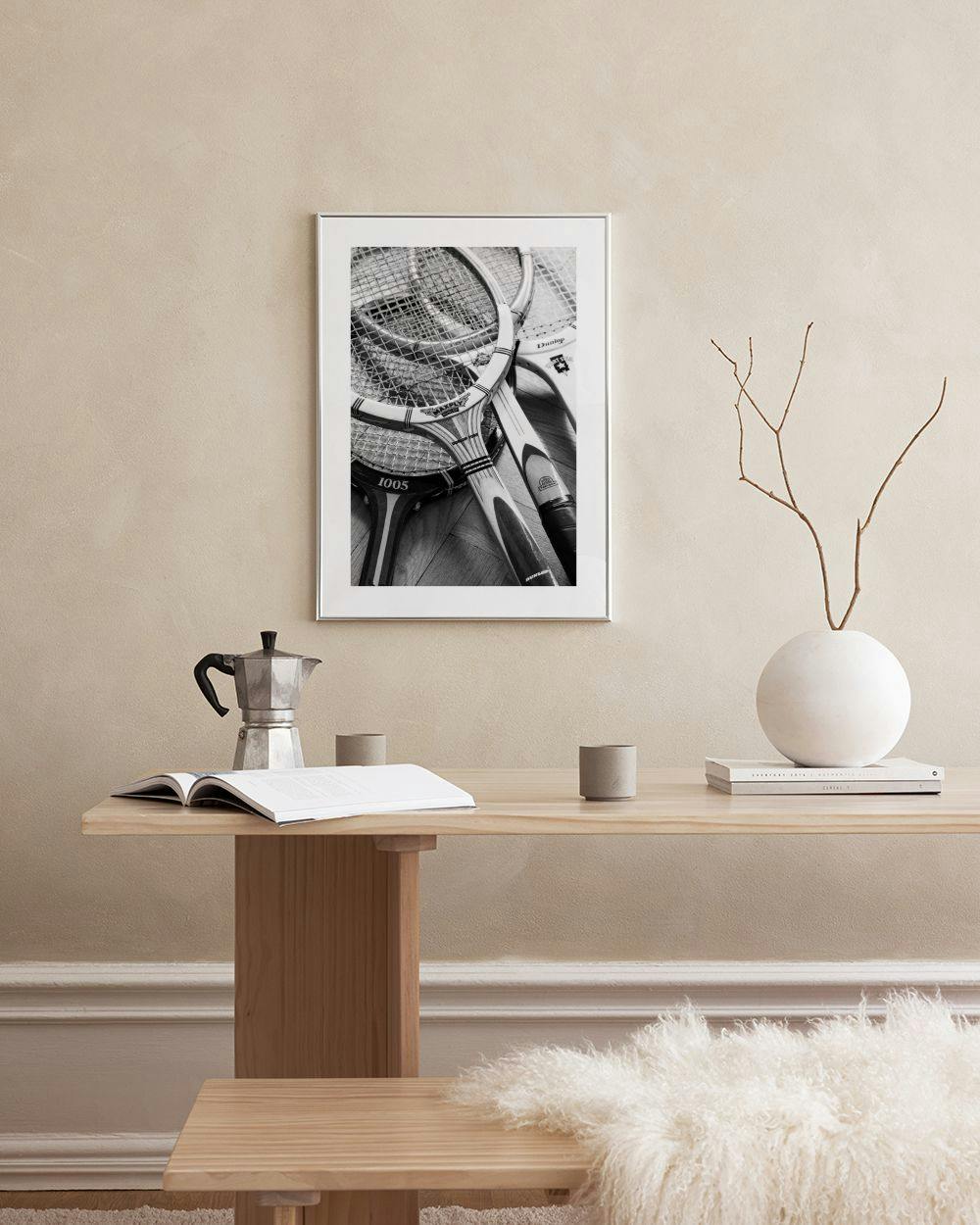 Tennis Rackets Affiche