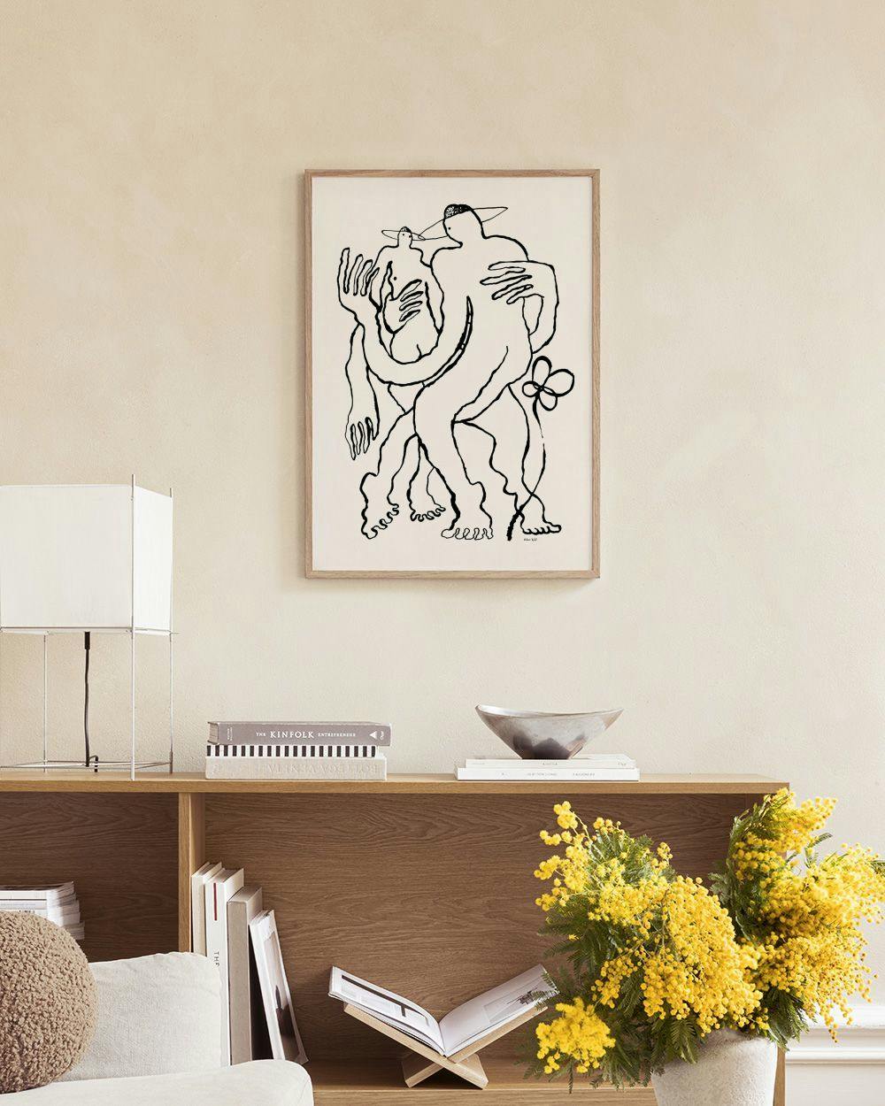 Eden Kalif - Two Dancers Affiche