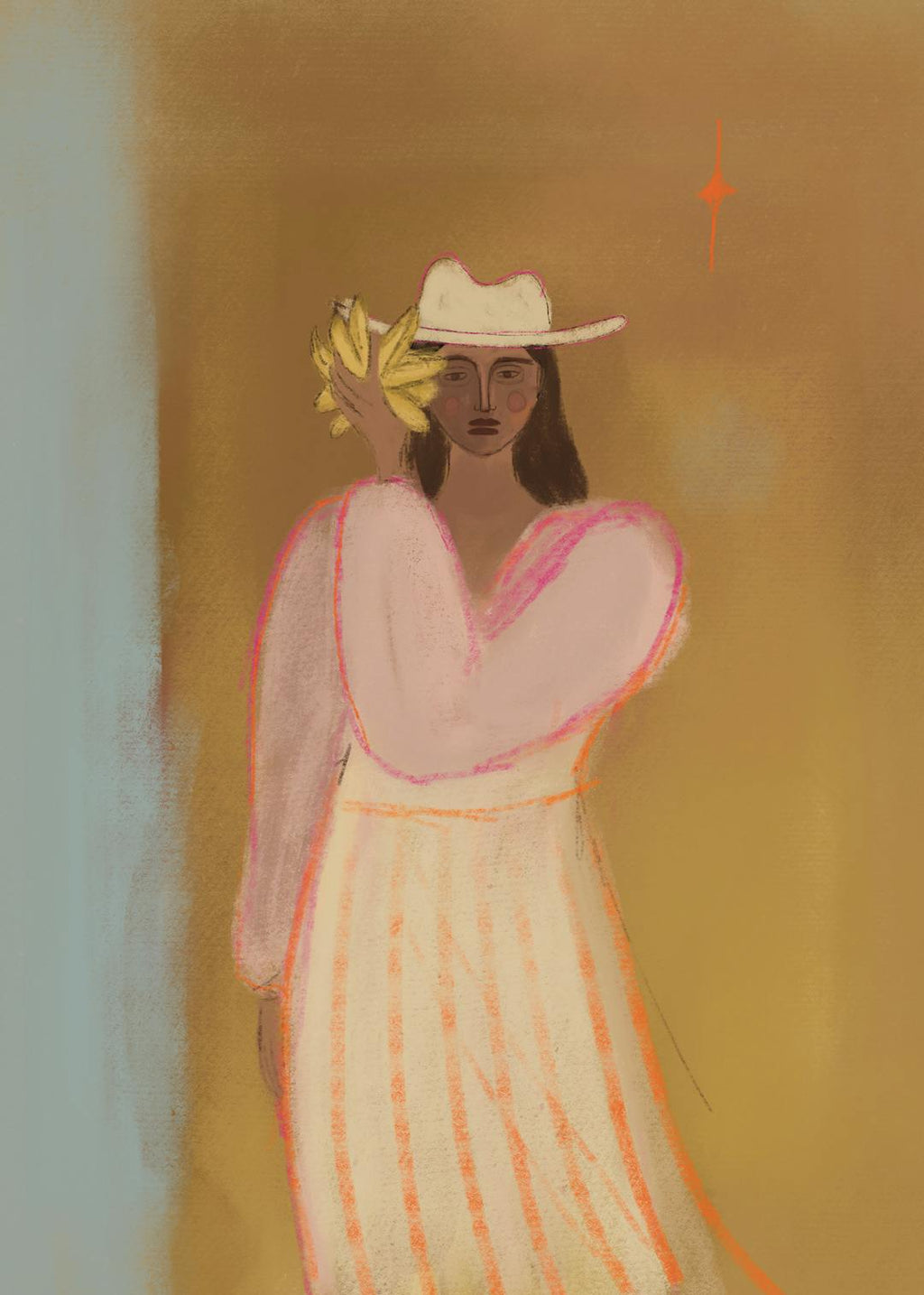 Studio Vreeken - Affiche Banana Girl