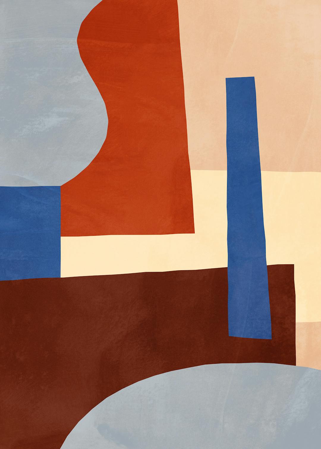 Abstract Landscape No1 Affiche