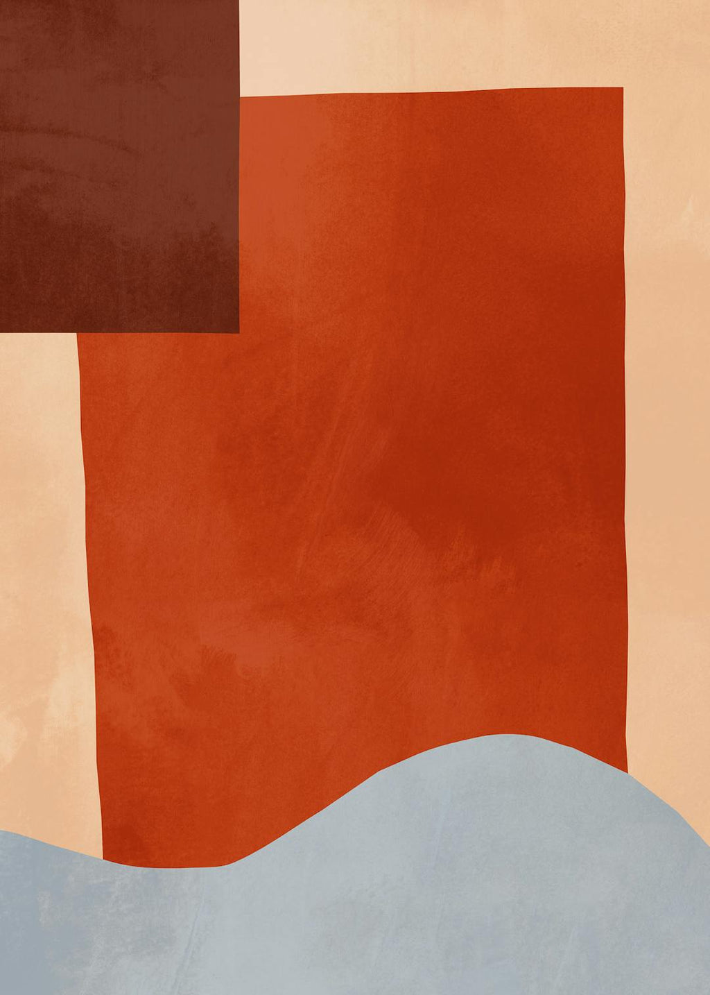 Abstract Landscape No2 Affiche