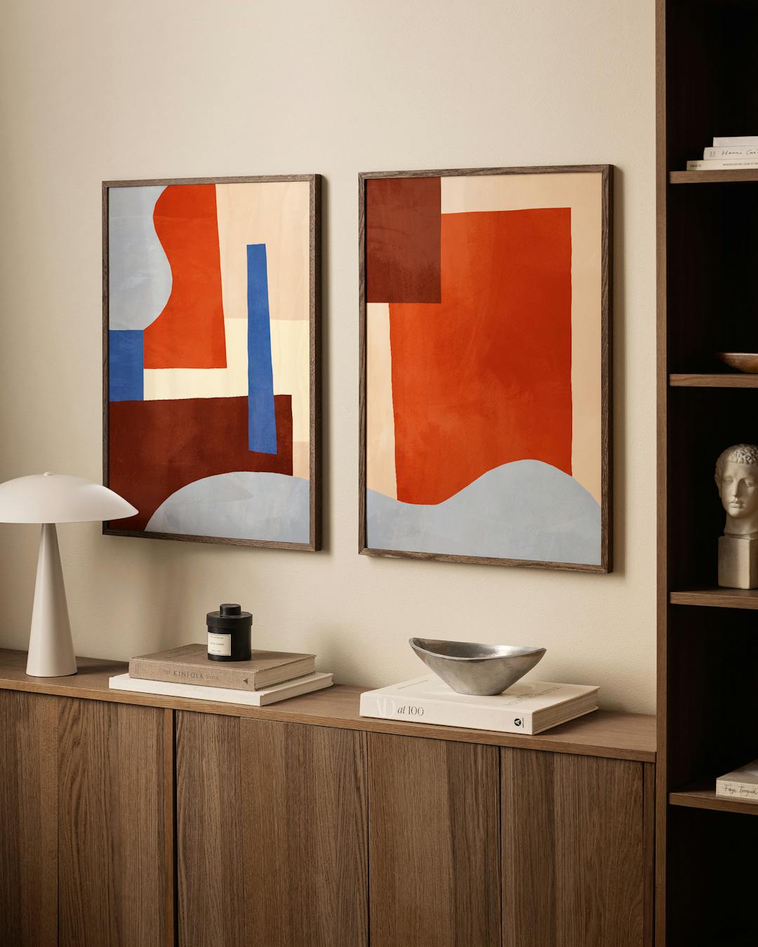 Abstract Landscape Lot de Posters