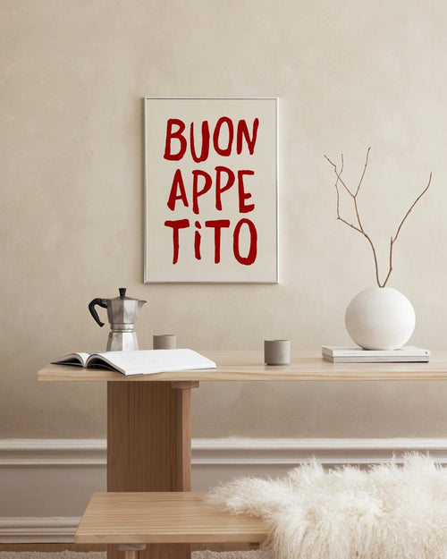 Affiche Buon Appetito