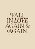 Fall in Love Again Affiche