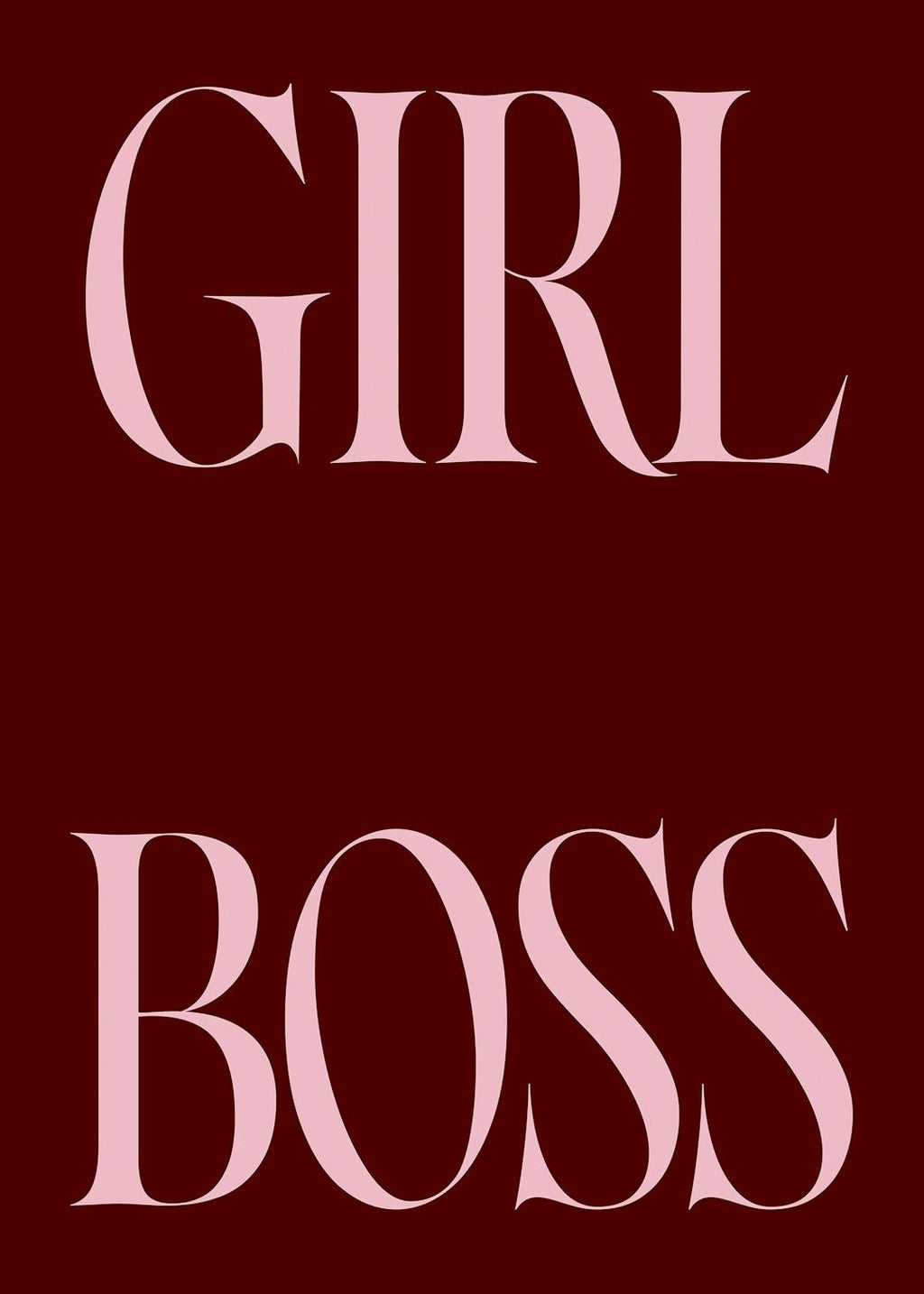 Girl Boss Affiche