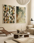 Earth Toned Lot de Posters